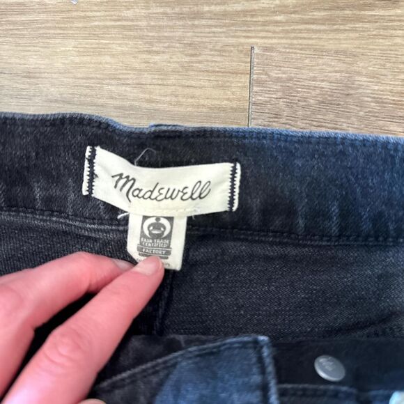 Madewell 90s Straight in faded black Size 25 - Picture 4 of 6